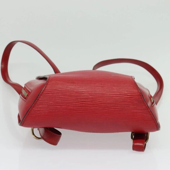 LOUIS VUITTON Epi Mabillon Backpack Castilian Red M52237 LV Auth 140708 - Picture 7 of 16